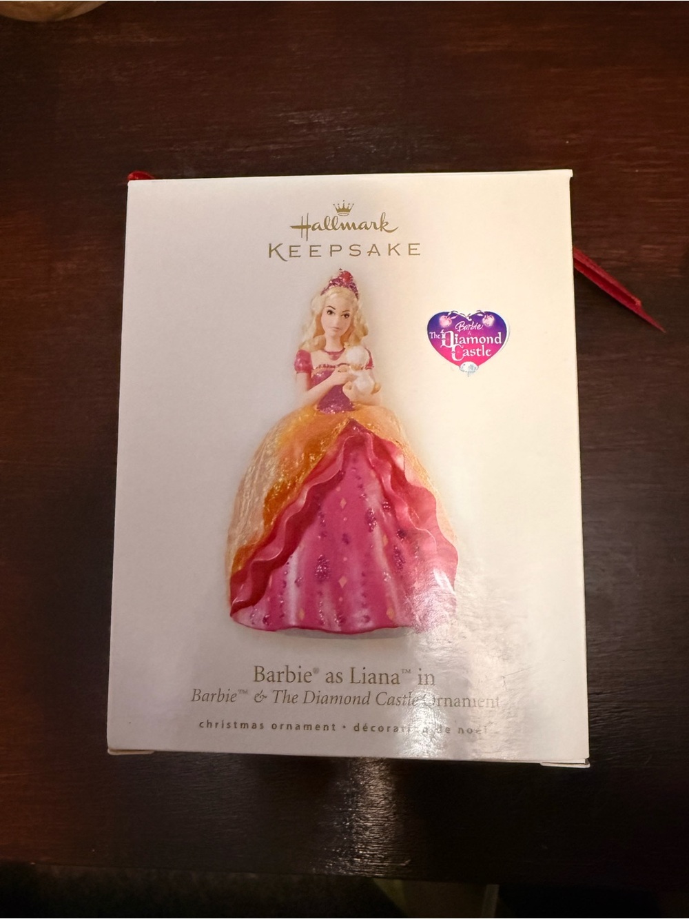 Hallmark Barbie as Liana in The Diamond Castle 2008 Ornament Brand New